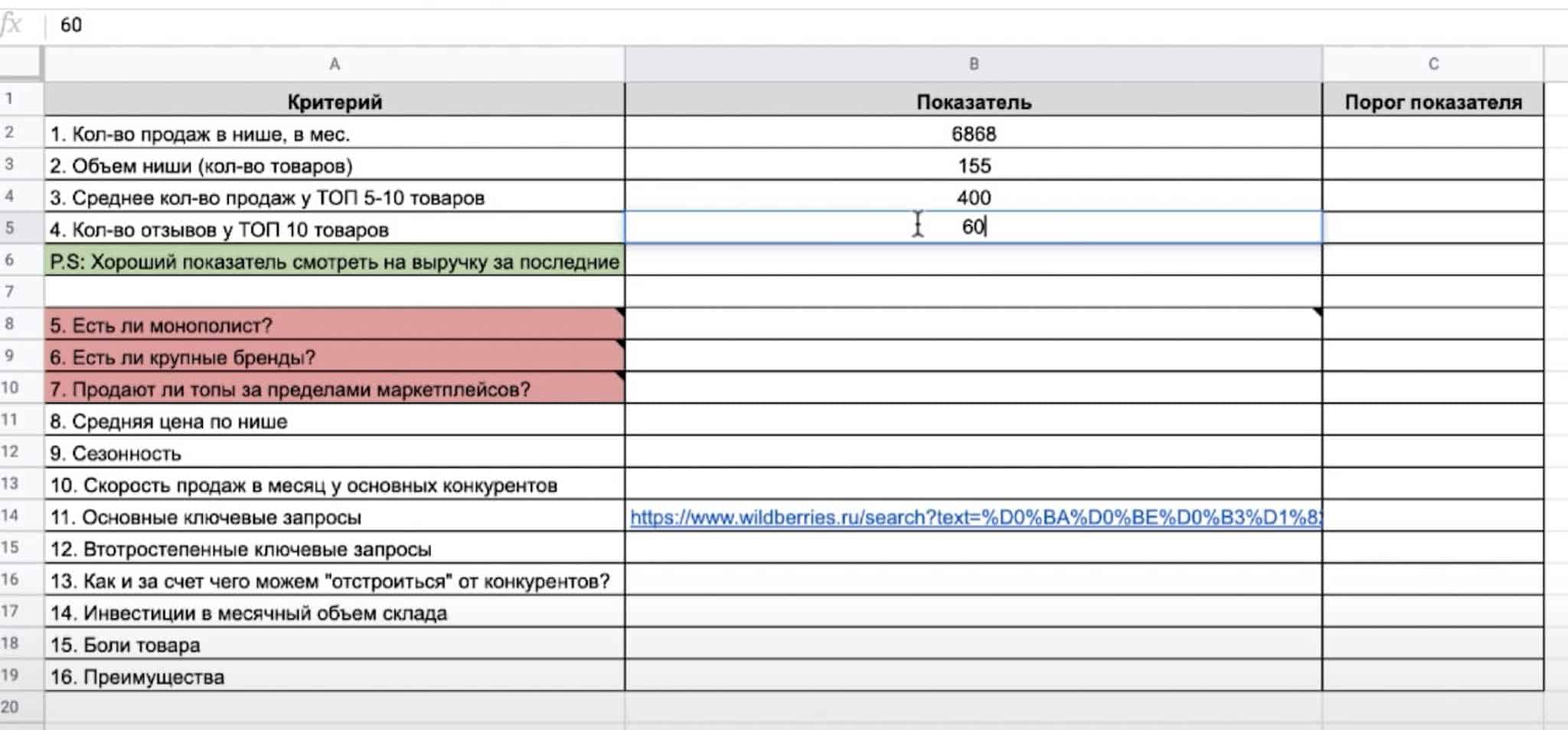 Анализ сезонности на примере ниши доставки цветов