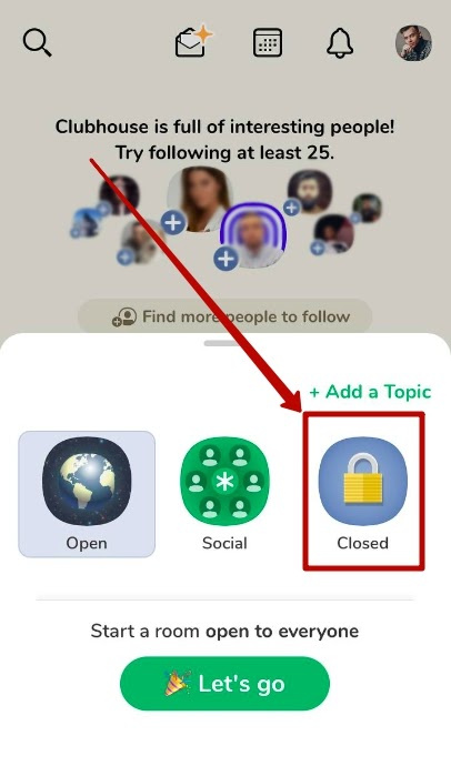 Clubhouse — как создать комнату, клуб и удалить спящего