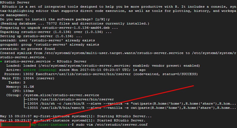 Как запустить R и R Studio в Google Cloud Platform