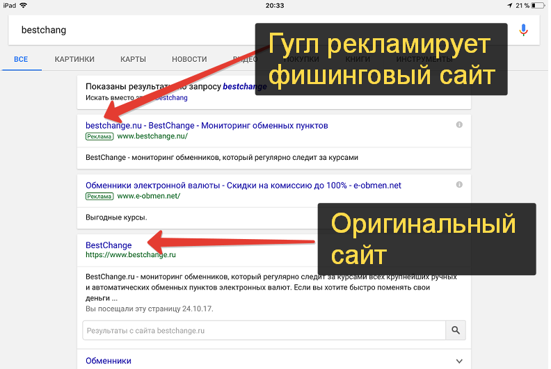 Что такое фишинговая ссылка и как проверить сайт на её наличие