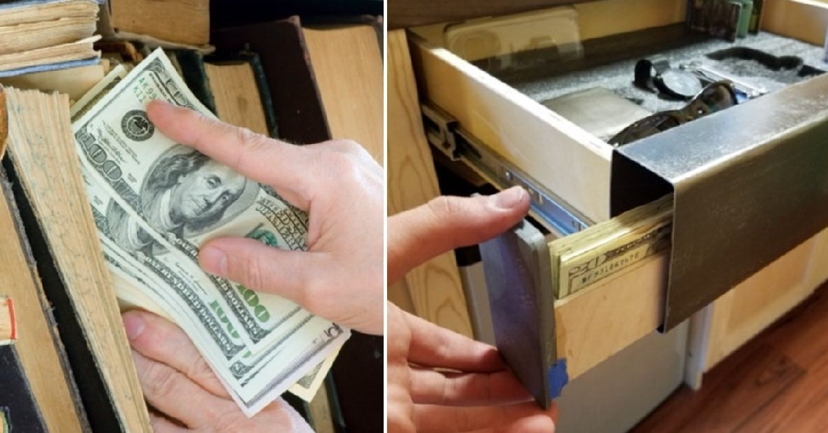 Тайники в доме: 10 самых стильных и одновременно надежных вариантов